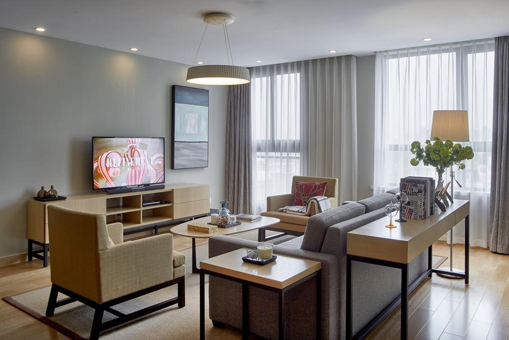 One Sunland Serviced Suites Managed By Lanson Place Shanghai Exteriör bild