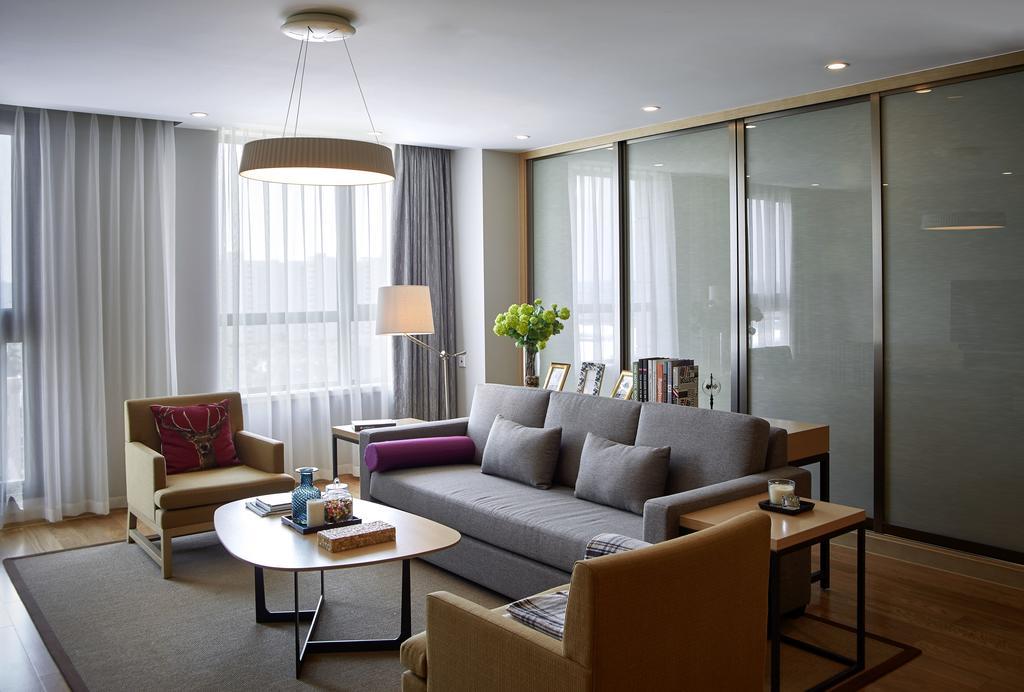 One Sunland Serviced Suites Managed By Lanson Place Shanghai Exteriör bild