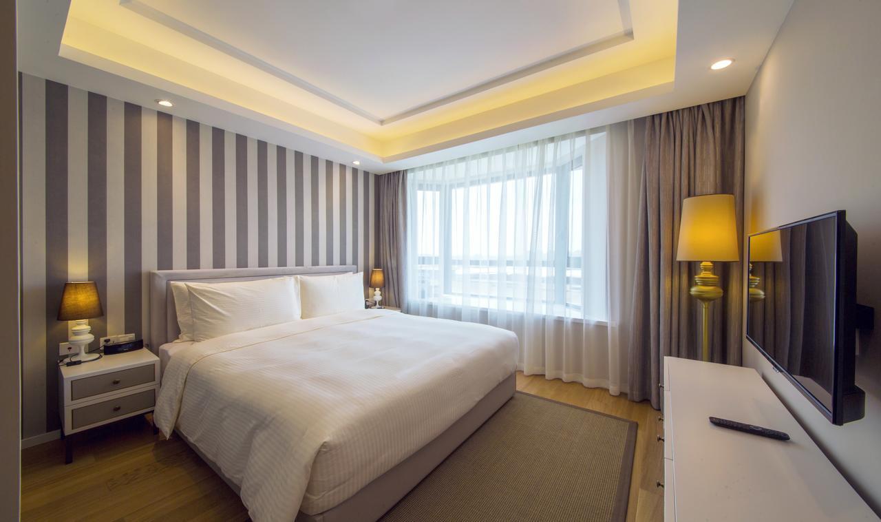 One Sunland Serviced Suites Managed By Lanson Place Shanghai Exteriör bild