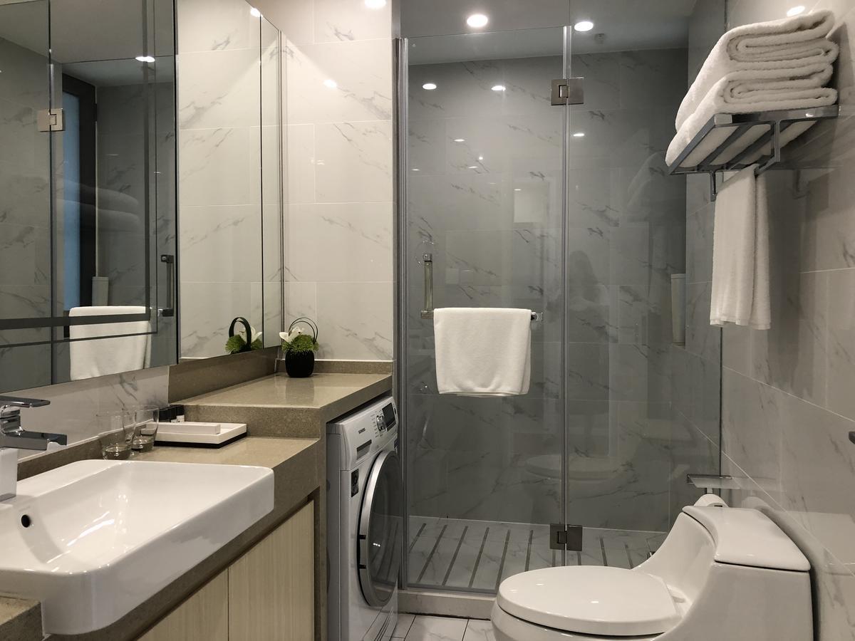 One Sunland Serviced Suites Managed By Lanson Place Shanghai Exteriör bild