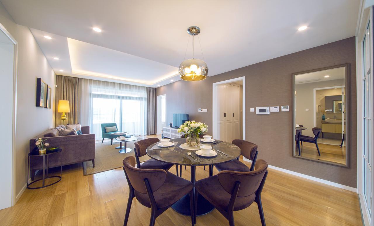 One Sunland Serviced Suites Managed By Lanson Place Shanghai Exteriör bild