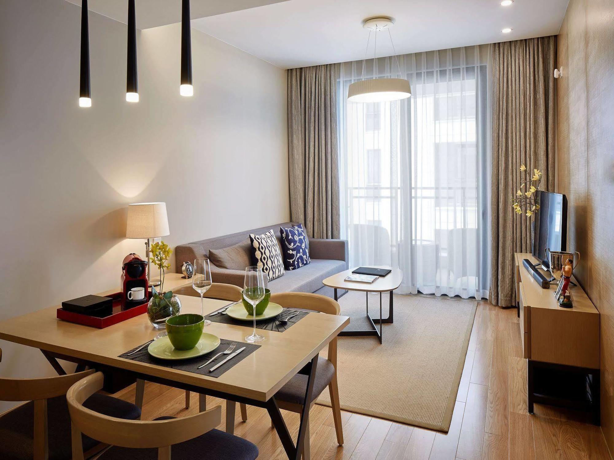 One Sunland Serviced Suites Managed By Lanson Place Shanghai Exteriör bild