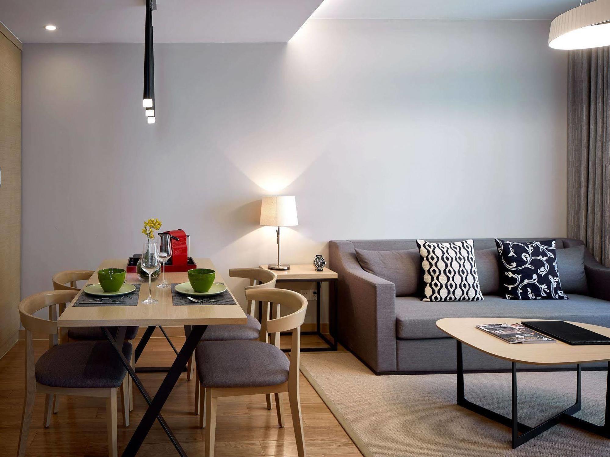 One Sunland Serviced Suites Managed By Lanson Place Shanghai Exteriör bild